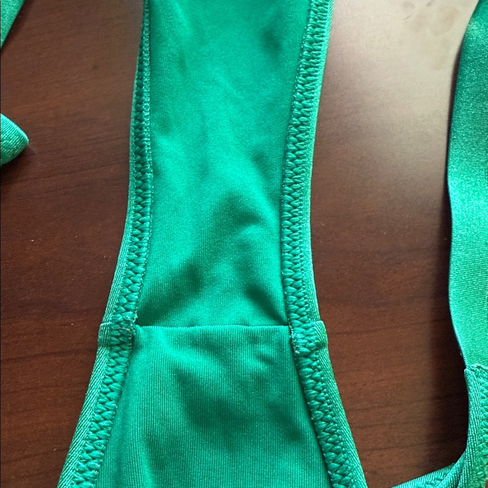 VS Emerald Green Bikini Set with rhinestones - Picture 10 of 11